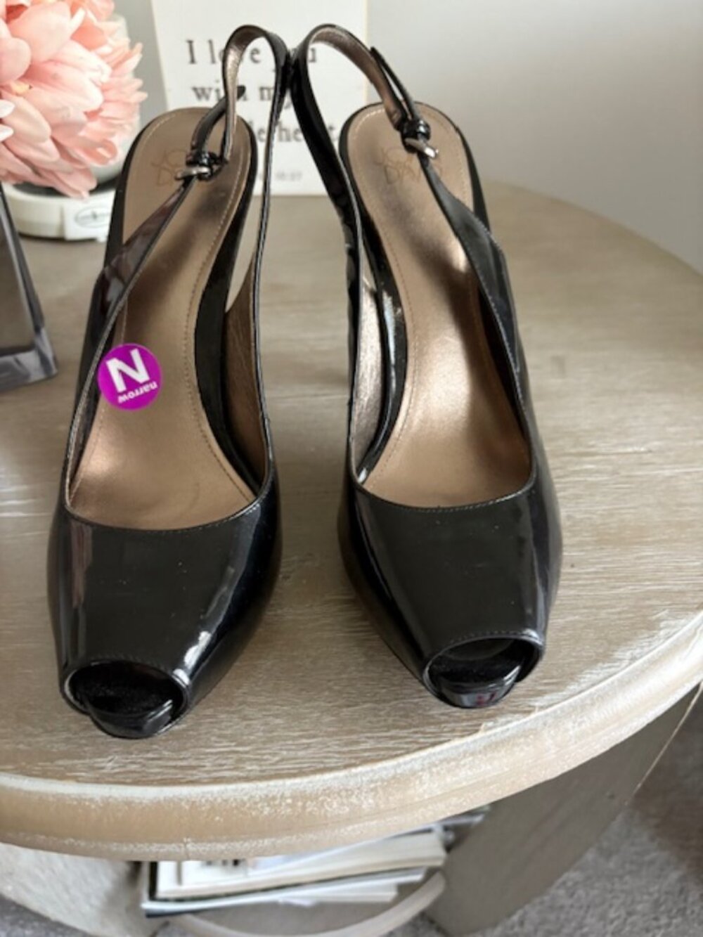 Black Patent Heels